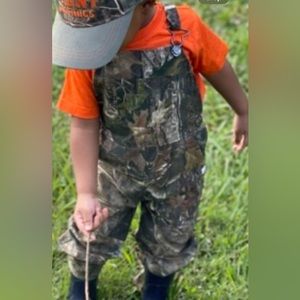 COPY - Camo overalls toddler